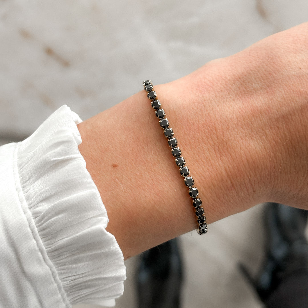 Ava Gold Black Bracelet - изображение 5