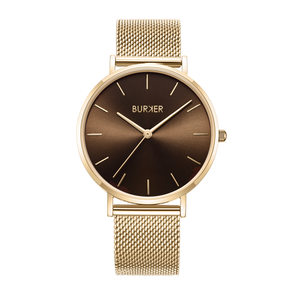 Ruby Gold Brown Mesh