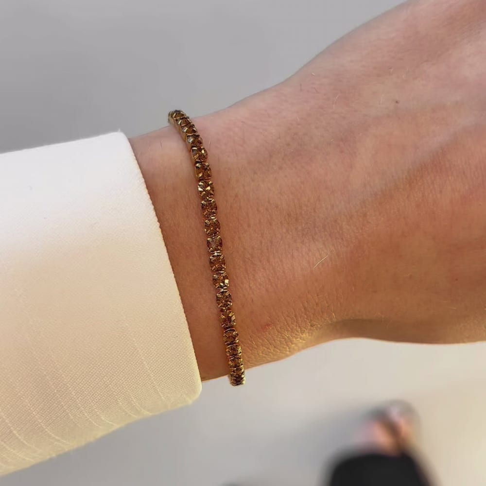 Ava Gold Brown Bracelet - изображение 4