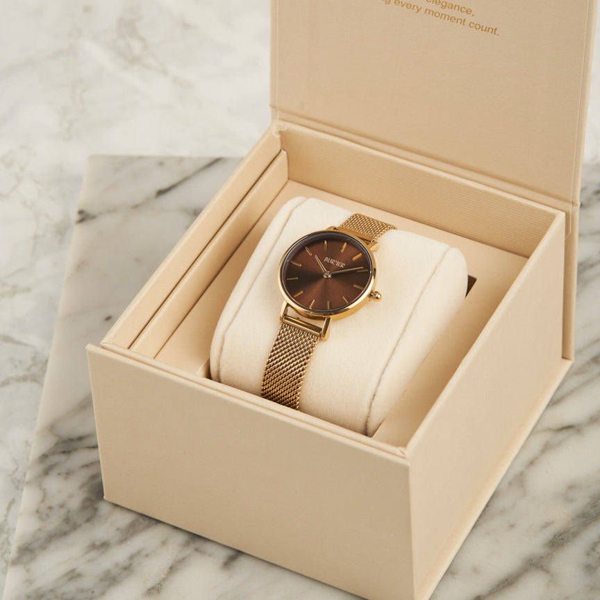 Ruby Petite Gold Brown Mesh - изображение 6