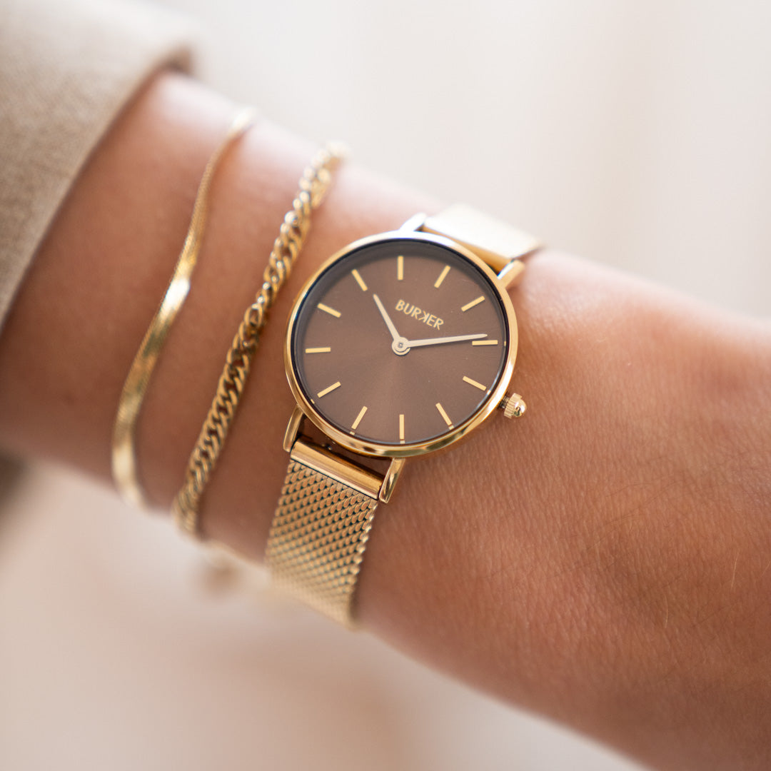 Ruby Petite Gold Brown Mesh - изображение 7