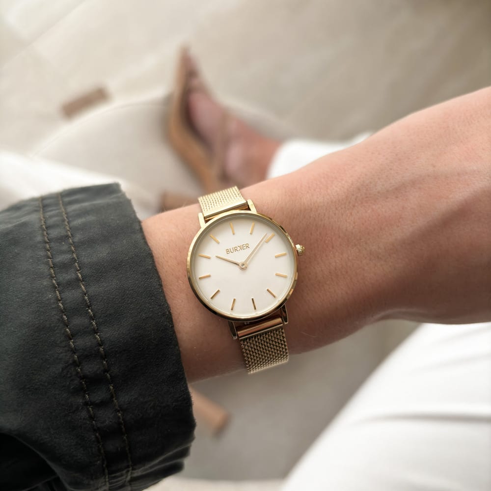 Ruby Petite Gold White Mesh - изображение 5