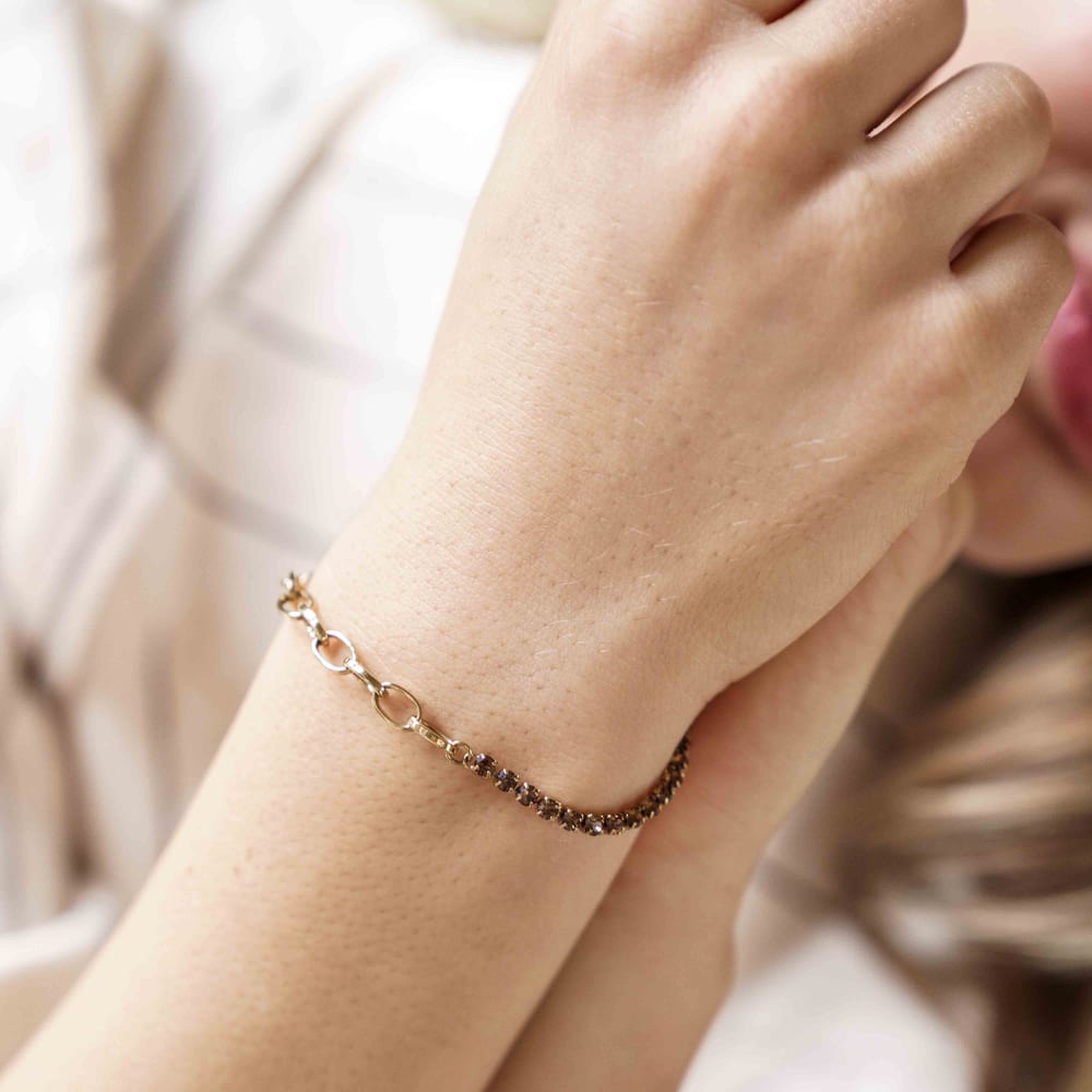 Jade Gold Brown Bracelet - изображение 4