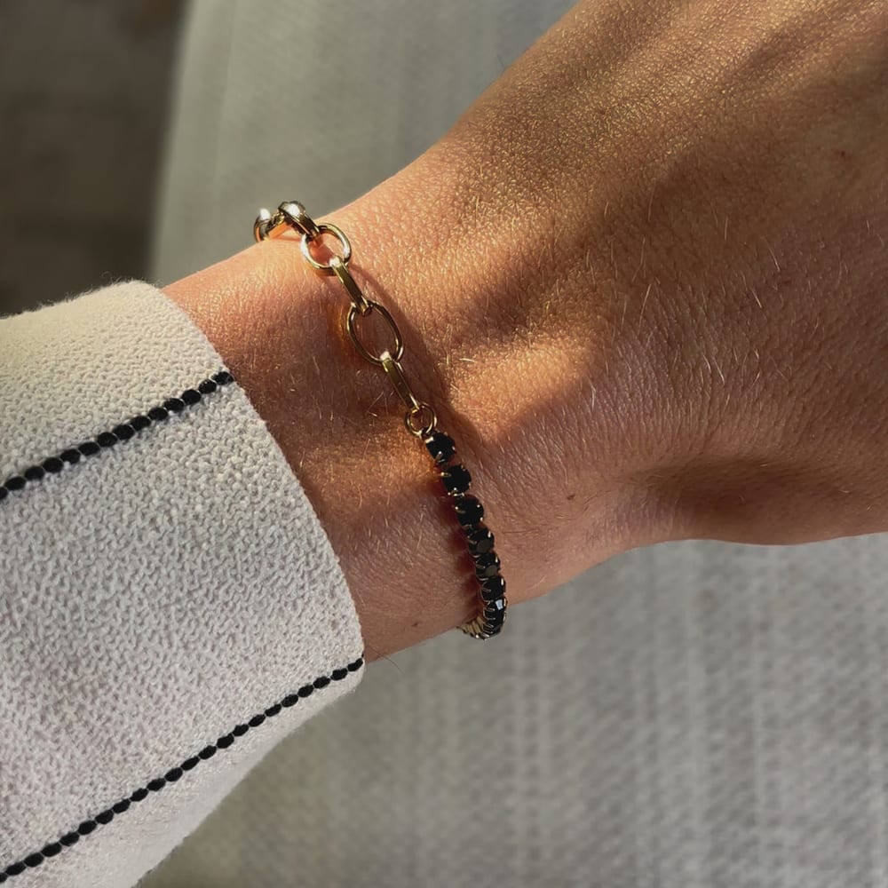 Jade Gold Black Bracelet - изображение 5