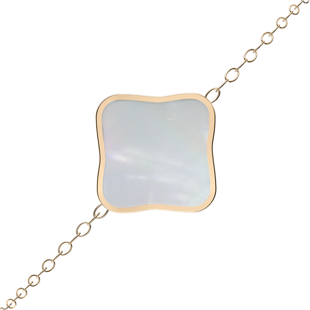 Flora Gold White Bracelet - изображение 2