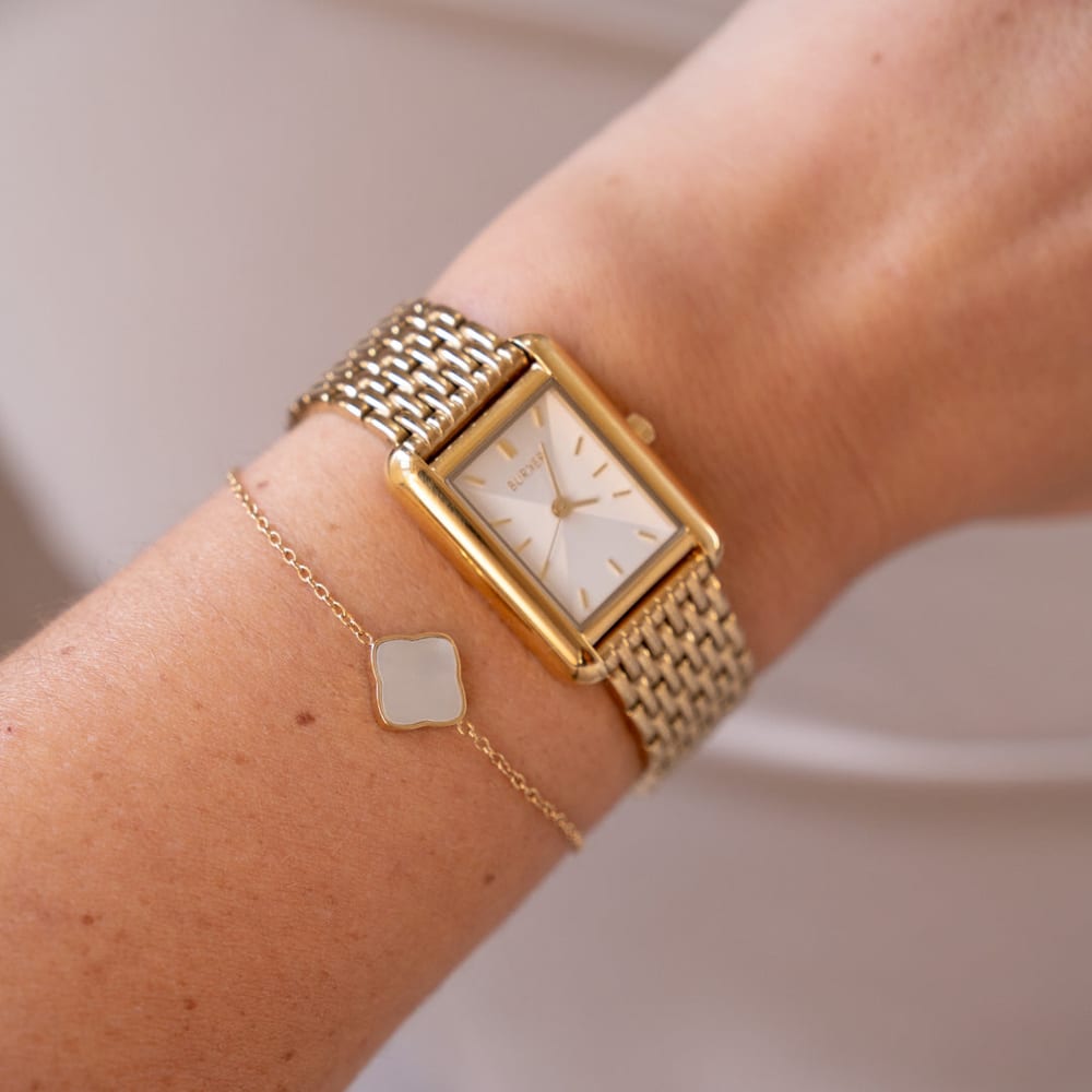 Flora Gold White Bracelet - изображение 3