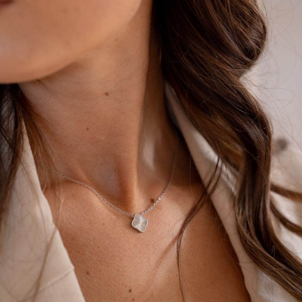 Flora Silver Necklace - изображение 4