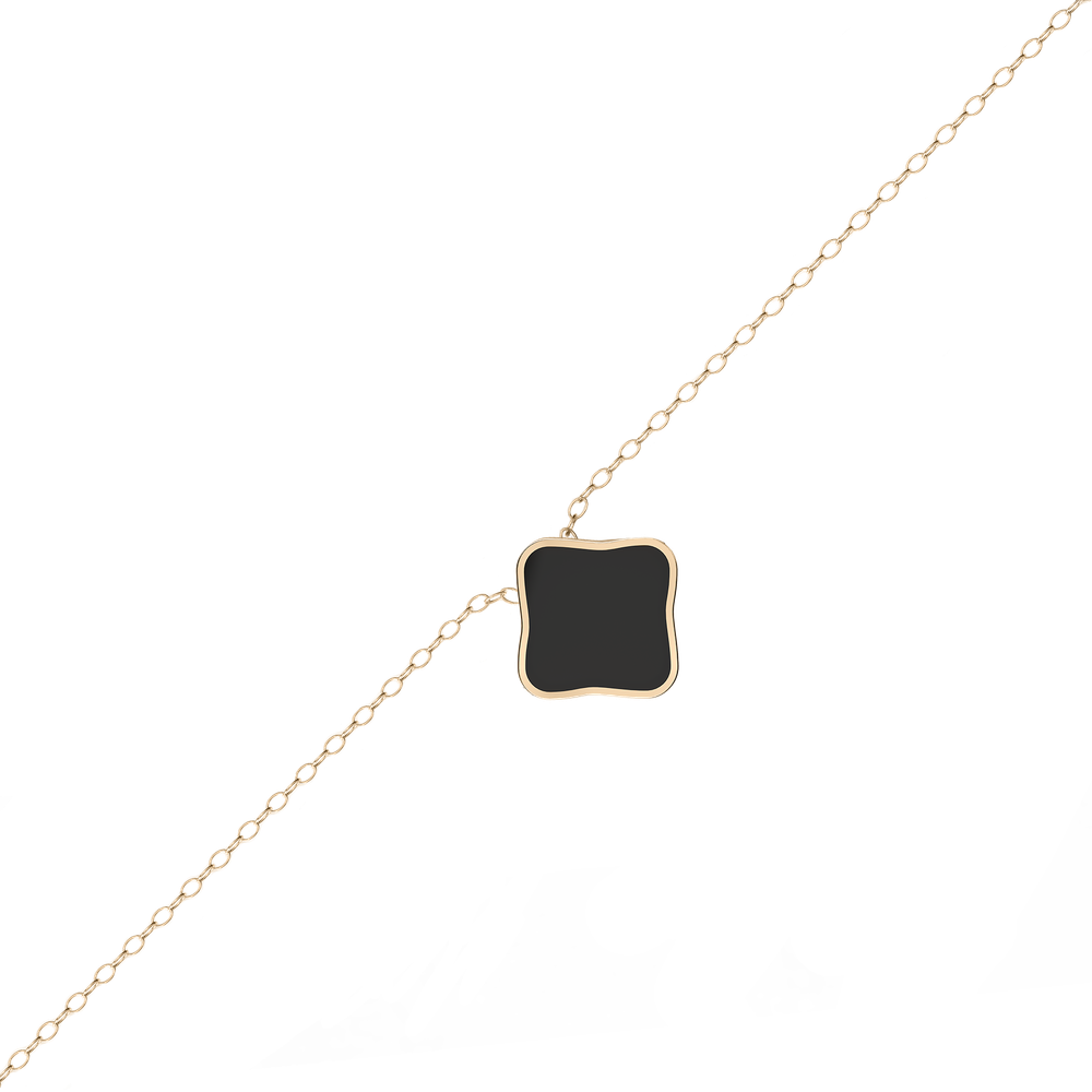 Flora Gold Black Necklace - изображение 2