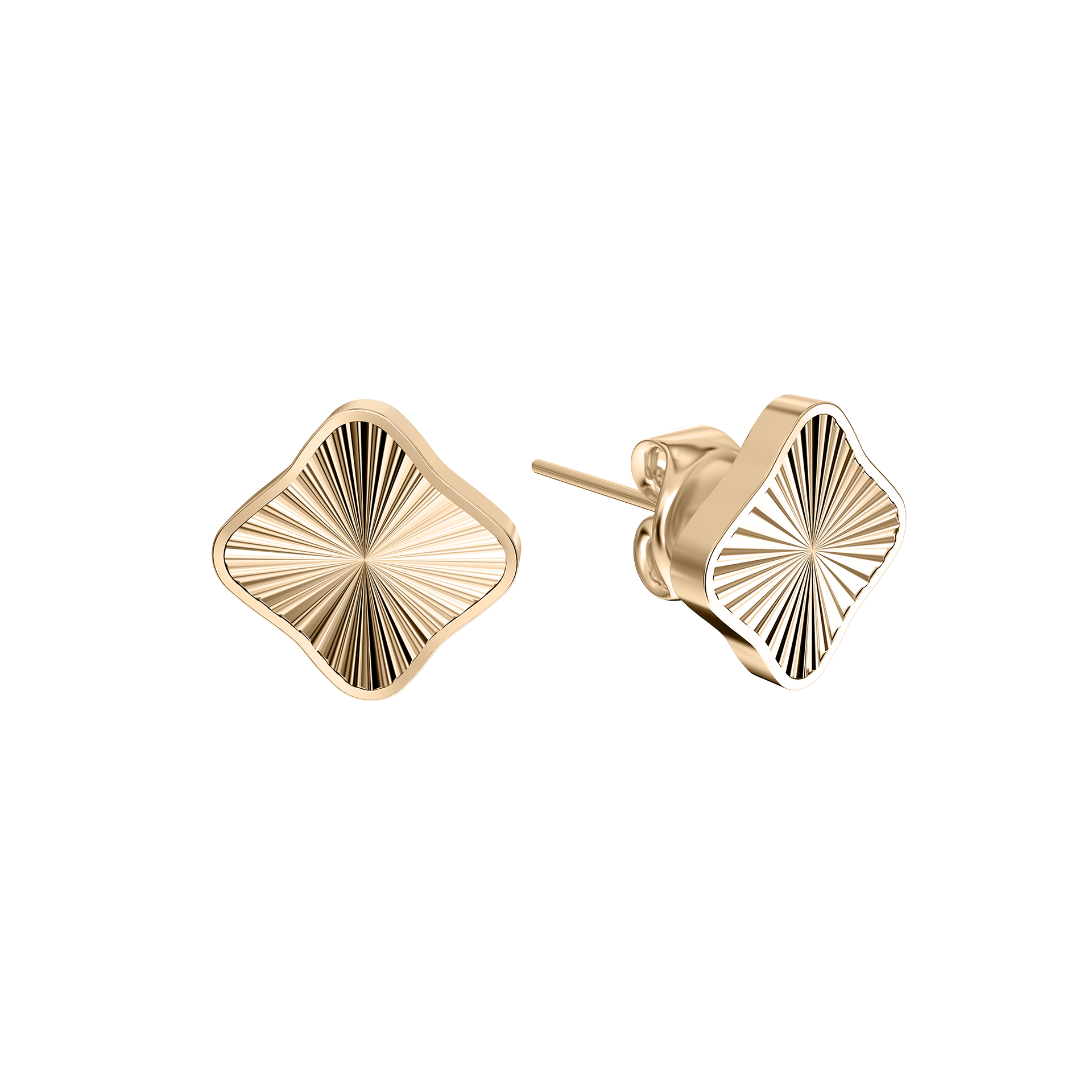 Flora Gold Earrings