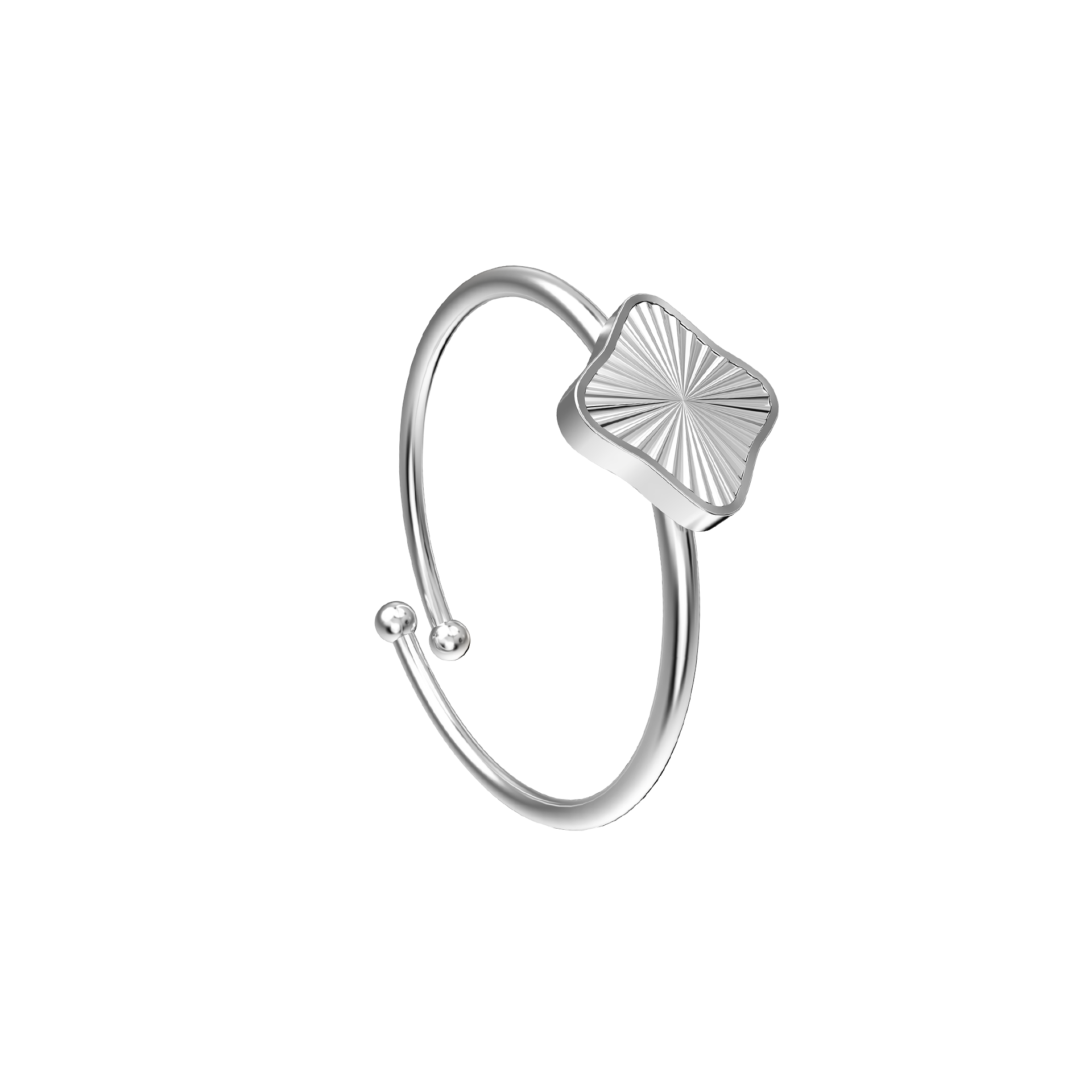 Flora Silver Ring