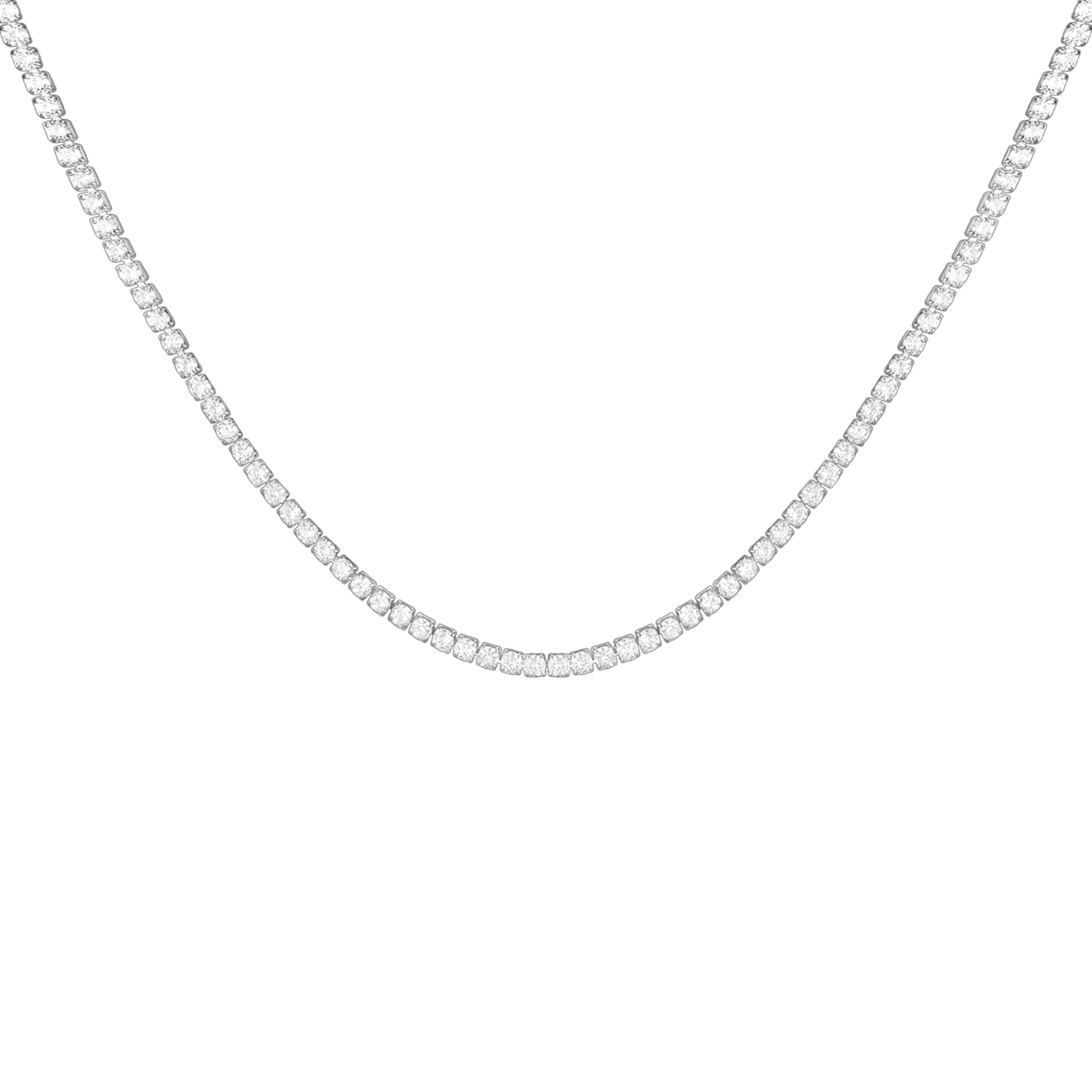 Ava Necklace Silver