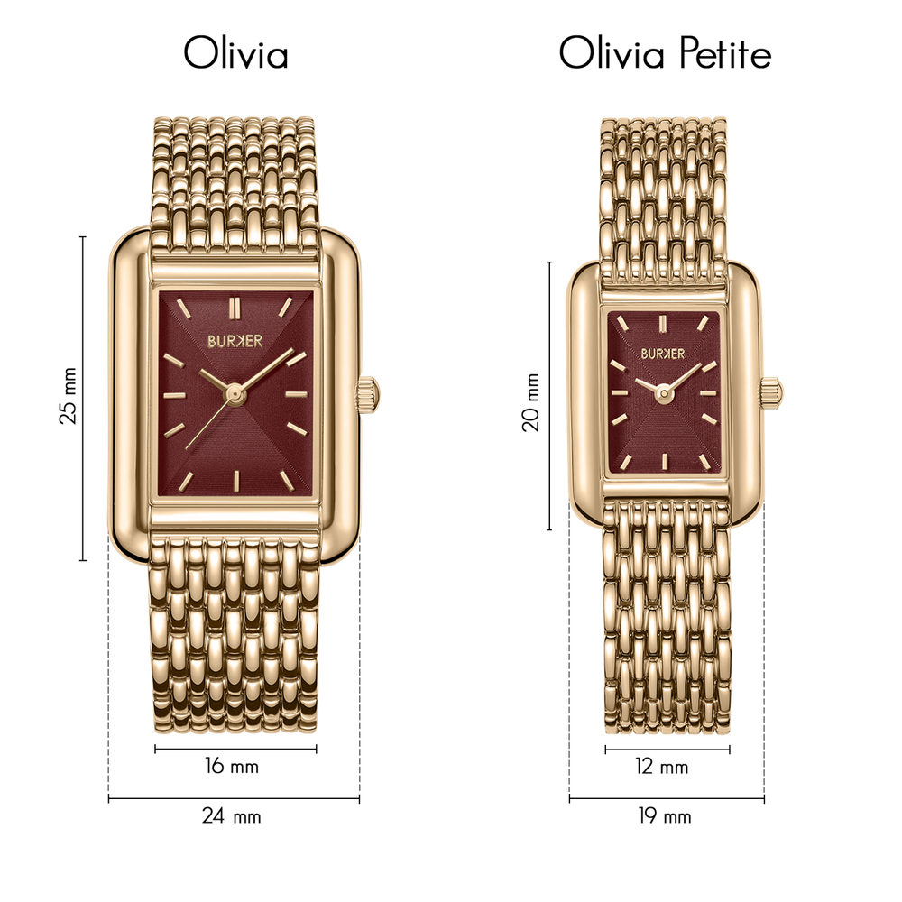 Olivia Gold Burgundy - изображение 8