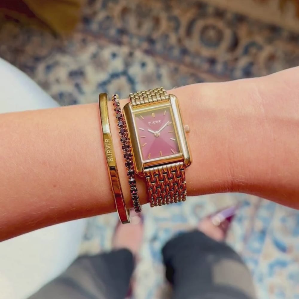 Olivia Gold Burgundy - изображение 2