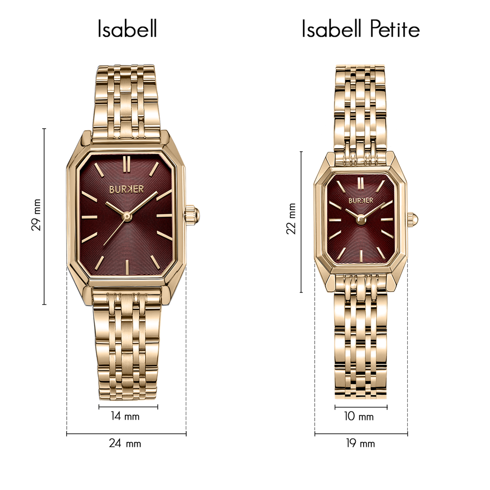 Isabell Petite Gold Burgundy - изображение 8