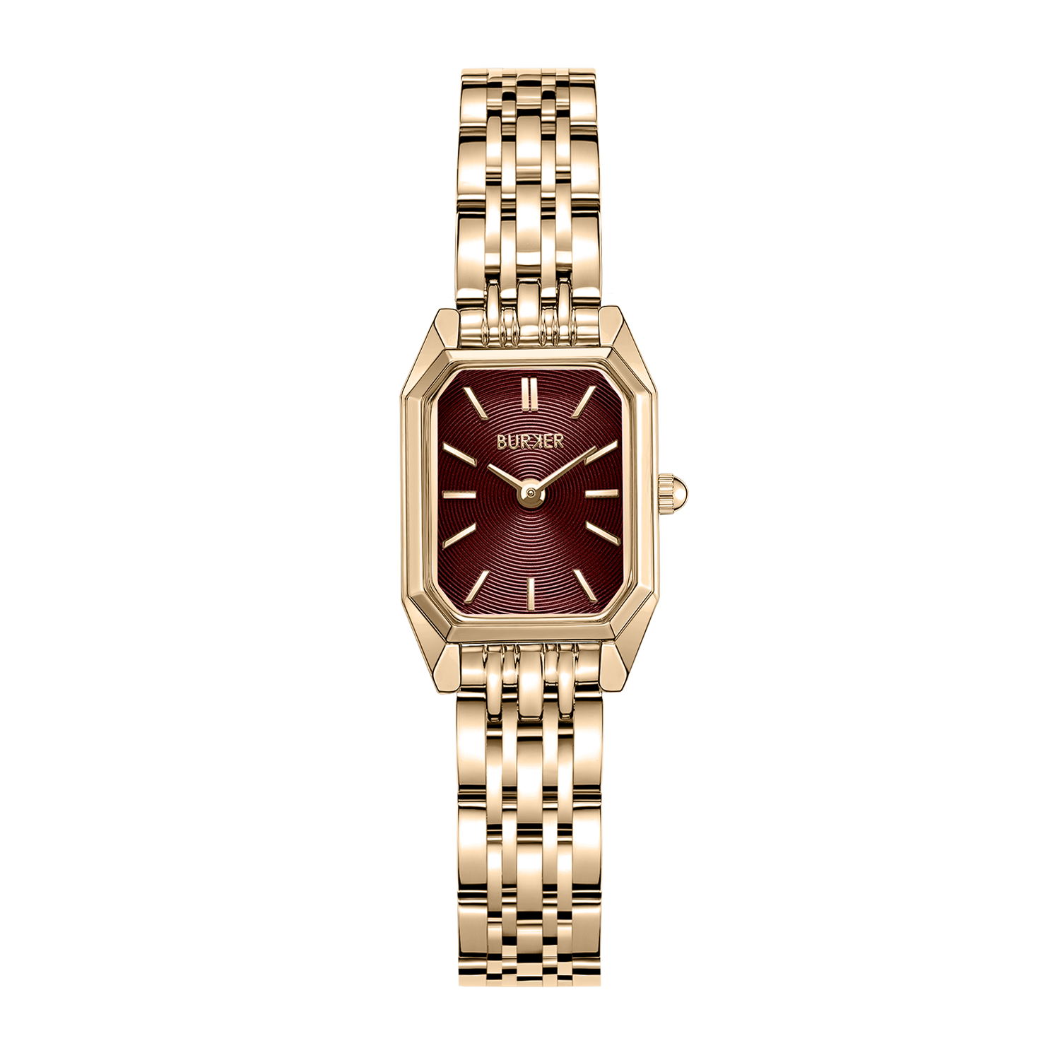 Isabell Petite Gold Burgundy