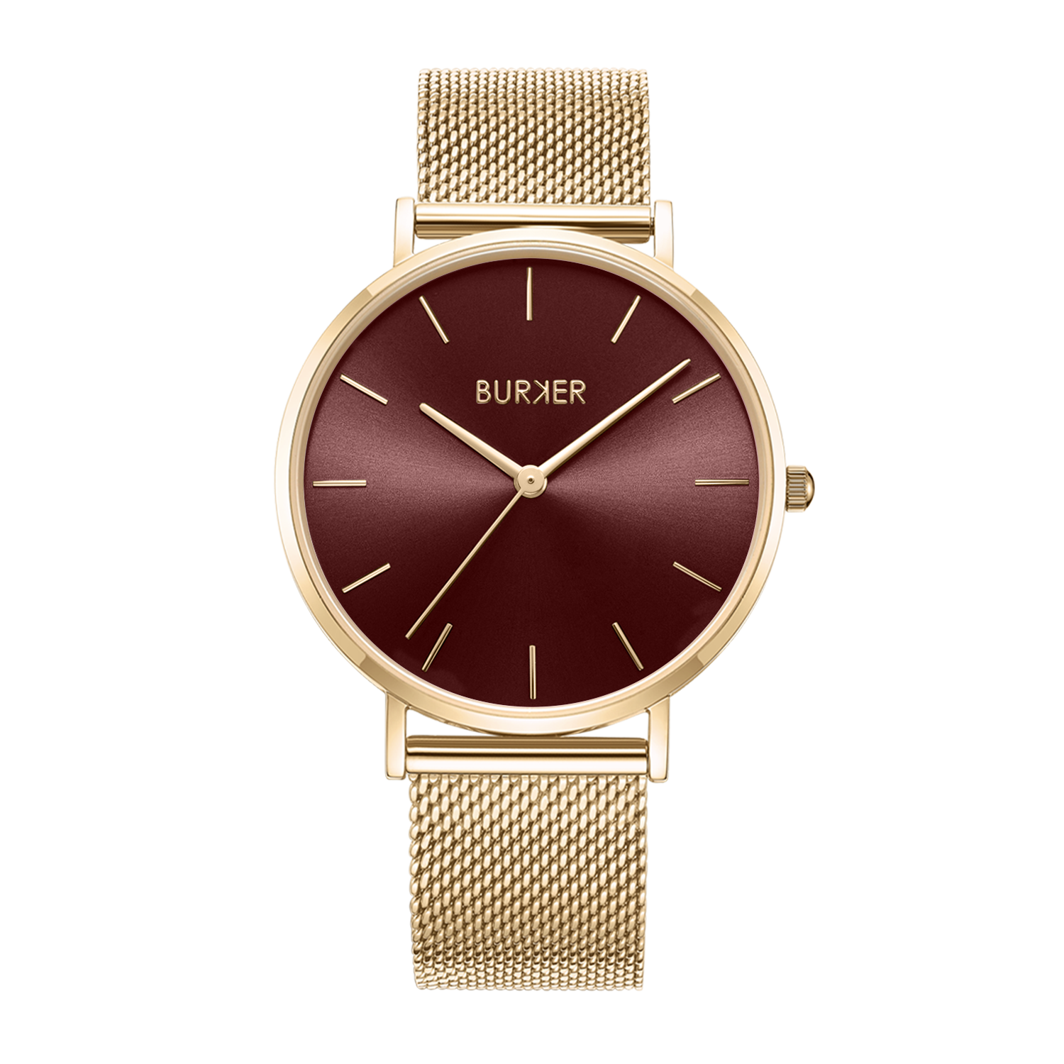 Ruby Gold Burgundy Mesh