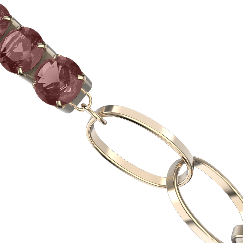 Jade Gold Burgundy Bracelet - изображение 2