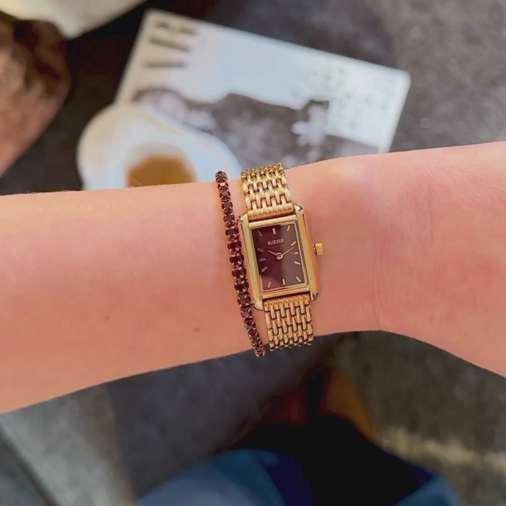 Olivia Petite Gold Burgundy - изображение 5