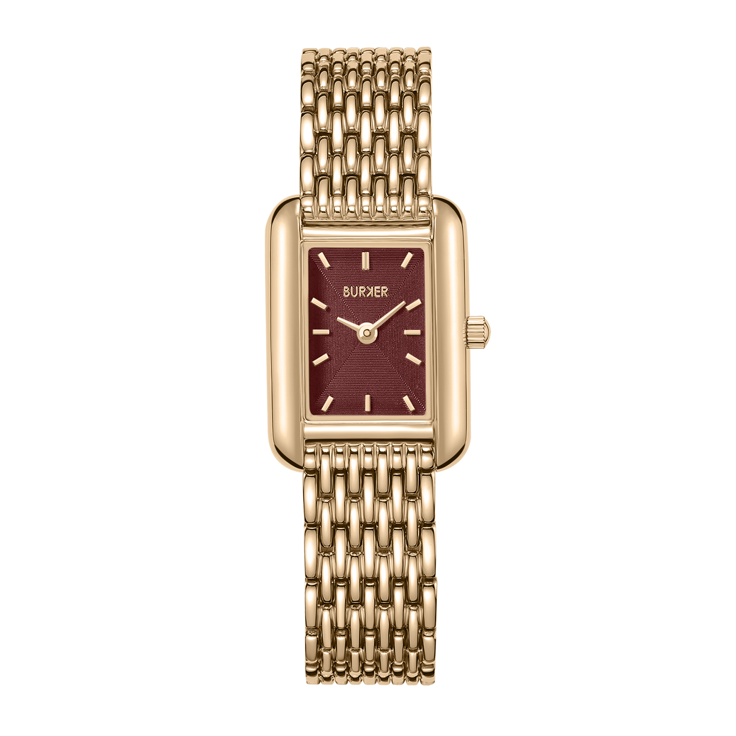 Olivia Petite Gold Burgundy
